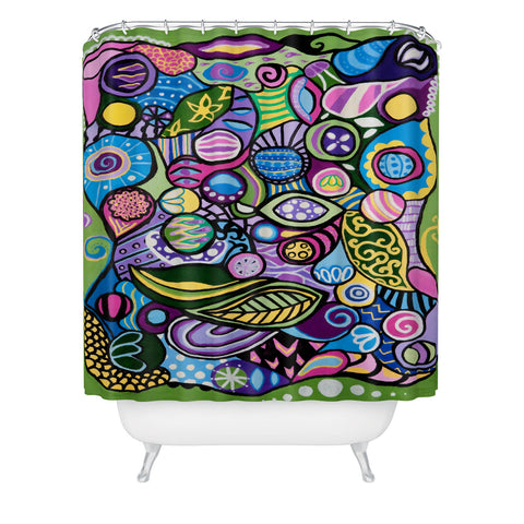 Lara Kulpa Wild And Free Shower Curtain