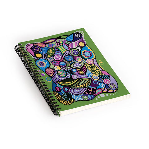 Lara Kulpa Wild And Free Spiral Notebook