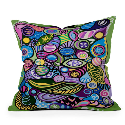 Lara Kulpa Wild And Free Throw Pillow