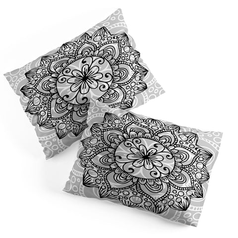 Lara Kulpa Wintry Mandala Pillow Shams