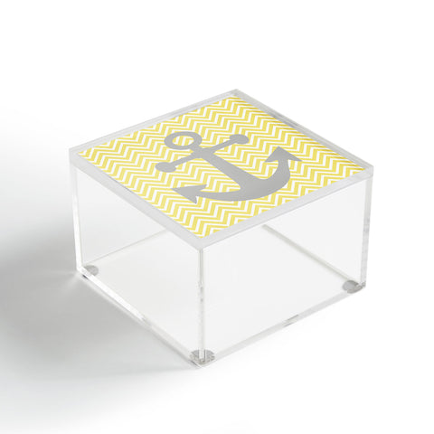 Lara Kulpa Yellow Anchor Acrylic Box