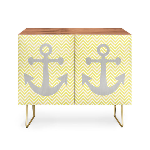 Lara Kulpa Yellow Anchor Credenza