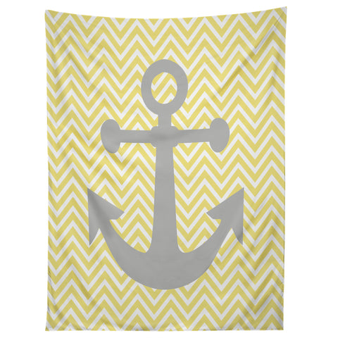 Lara Kulpa Yellow Anchor Tapestry