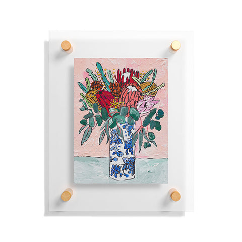 Lara Lee Meintjes Australian Native Bouquet of Flowers Floating Acrylic Print