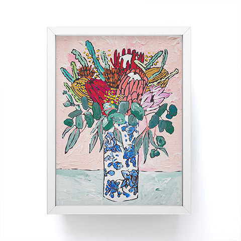 Lara Lee Meintjes Australian Native Bouquet of Flowers Framed Mini Art Print