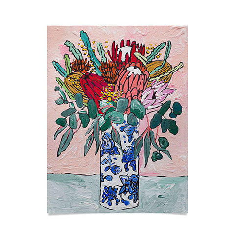Lara Lee Meintjes Australian Native Bouquet of Flowers Poster