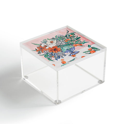 Lara Lee Meintjes California Summer Bouquet Ora Acrylic Box