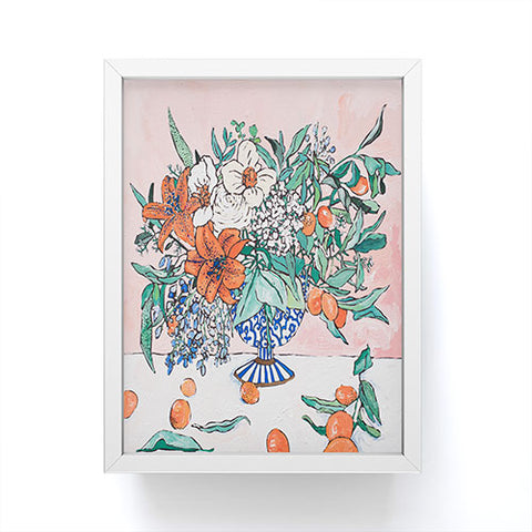 Lara Lee Meintjes California Summer Bouquet Ora Framed Mini Art Print