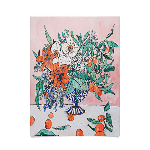 Lara Lee Meintjes California Summer Bouquet Ora Poster