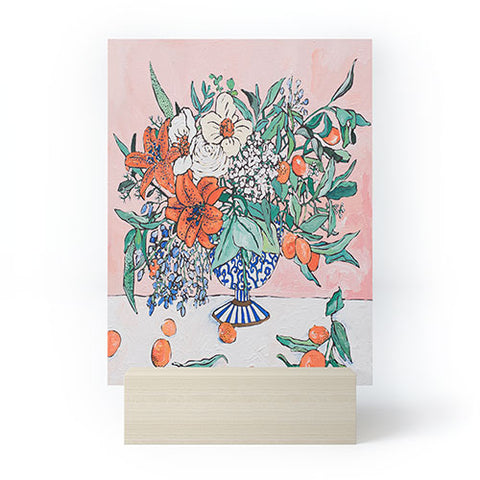 Lara Lee Meintjes California Summer Bouquet Ora Mini Art Print
