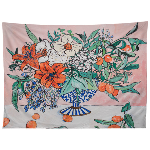Lara Lee Meintjes California Summer Bouquet Ora Tapestry