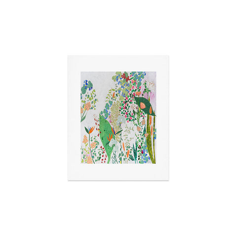 Lara Lee Meintjes Painterly Floral Jungle Art Print