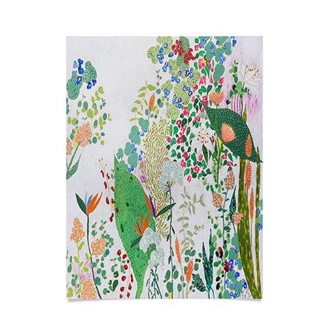 Lara Lee Meintjes Painterly Floral Jungle Poster