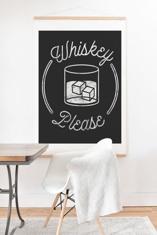 Lathe & Quill Whiskey Please 2 Art Print And Hanger