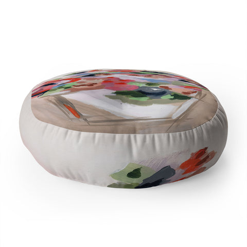 Laura Fedorowicz A Love Thing Floor Pillow Round