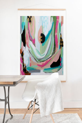 Laura Fedorowicz About a Girl Art Print And Hanger