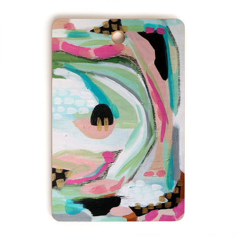 Laura Fedorowicz About a Girl Cutting Board Rectangle