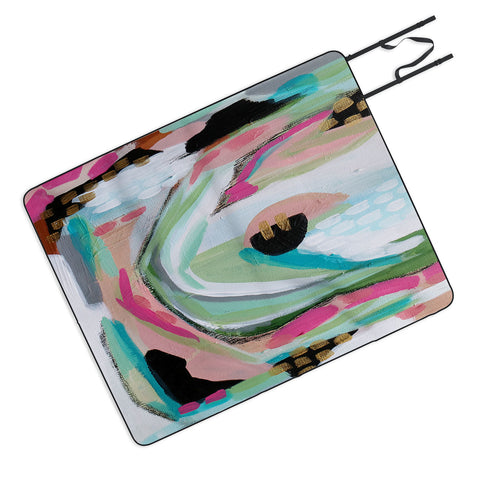 Laura Fedorowicz About a Girl Picnic Blanket