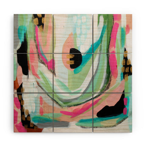 Laura Fedorowicz About a Girl Wood Wall Mural