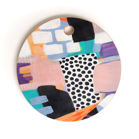 Laura Fedorowicz After Hours Cutting Board Round