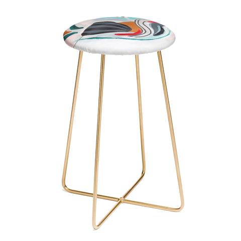Laura Fedorowicz All Flawed Counter Stool