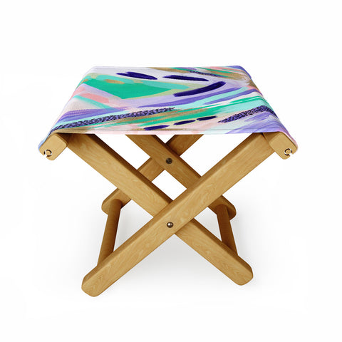 Laura Fedorowicz All the Pieces Folding Stool