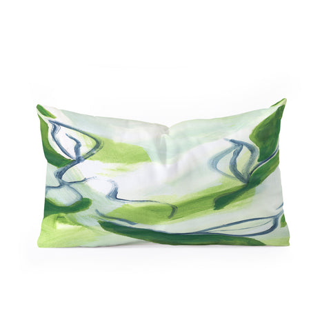 Laura Fedorowicz And She Did Oblong Throw Pillow