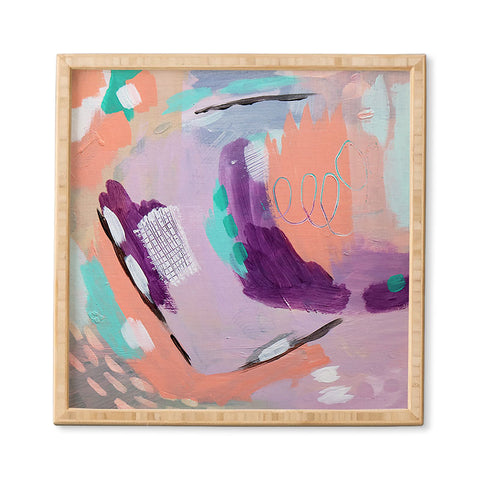 Laura Fedorowicz Ash and Blush Framed Wall Art