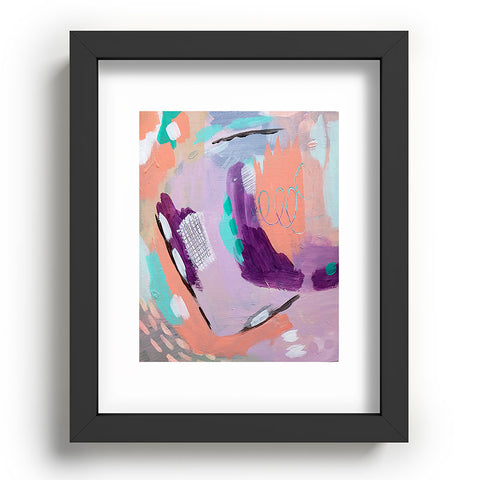 Laura Fedorowicz Ash and Blush Recessed Framing Rectangle