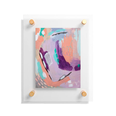 Laura Fedorowicz Ash and Blush Floating Acrylic Print