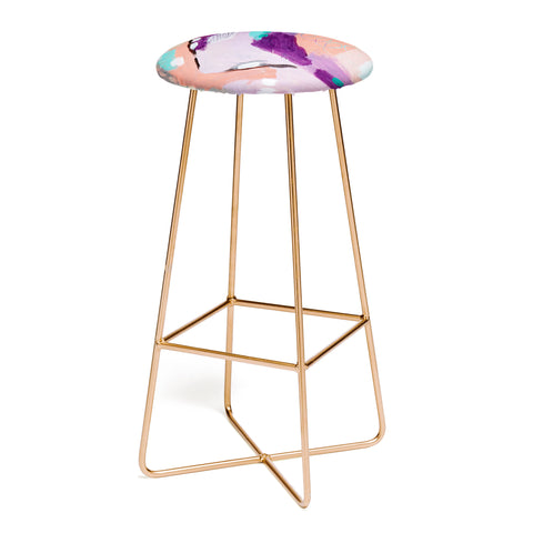 Laura Fedorowicz Ash and Blush Bar Stool