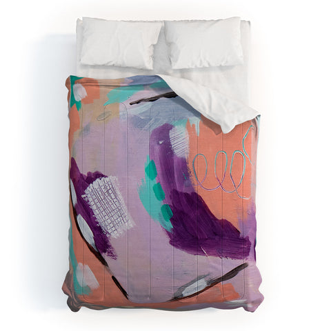 Laura Fedorowicz Ash and Blush Comforter