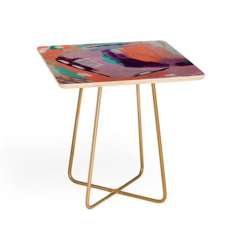 Laura Fedorowicz Ash and Blush Side Table