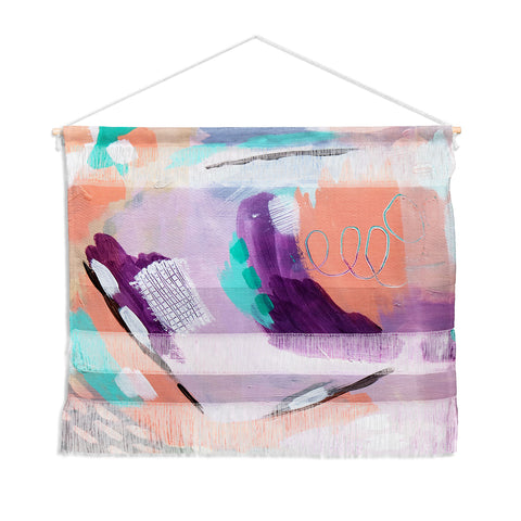 Laura Fedorowicz Ash and Blush Wall Hanging Landscape