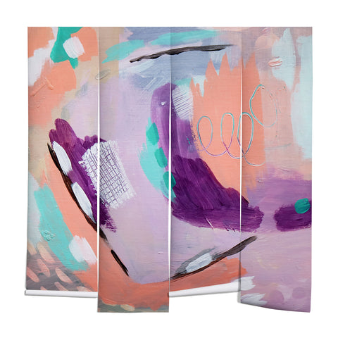 Laura Fedorowicz Ash and Blush Wall Mural