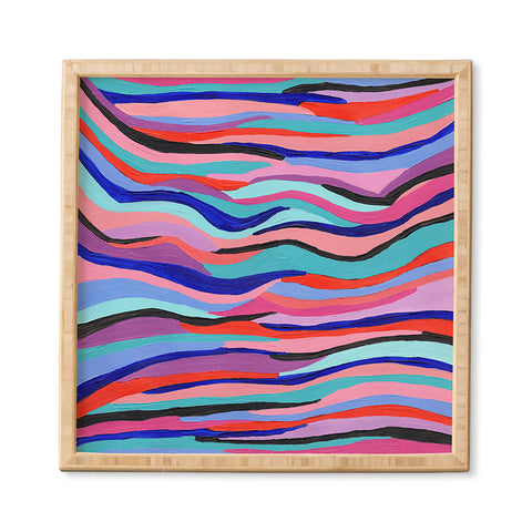 Laura Fedorowicz Azur Waves Framed Wall Art
