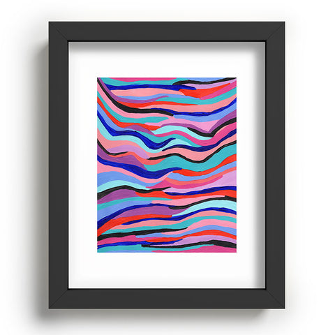 Laura Fedorowicz Azur Waves Recessed Framing Rectangle