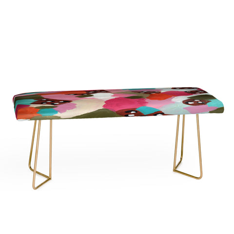 Laura Fedorowicz Be Bold Abstract Bench