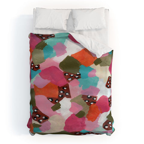 Laura Fedorowicz Be Bold Abstract Duvet Cover