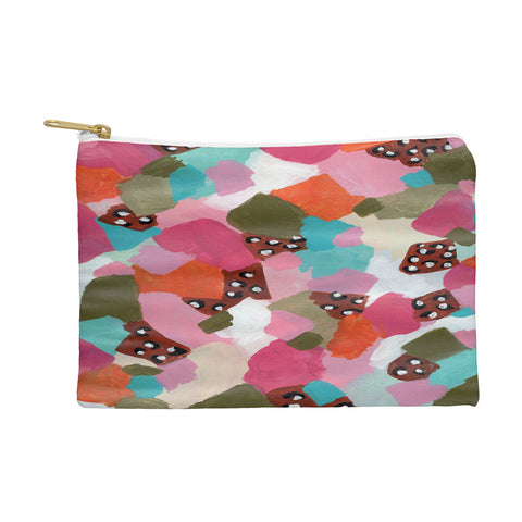 Laura Fedorowicz Be Bold Abstract Pouch