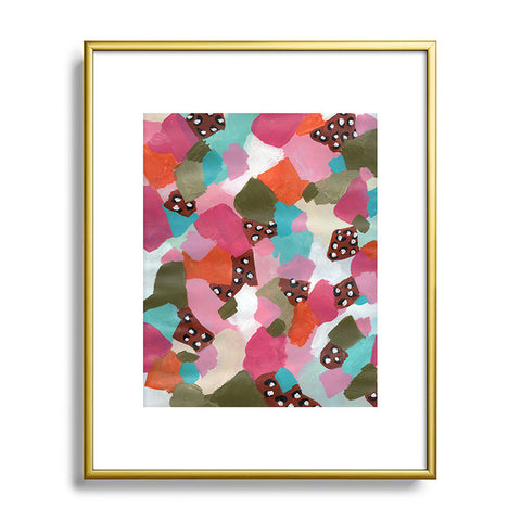 Laura Fedorowicz Be Bold Abstract Metal Framed Art Print