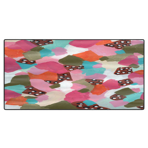 Laura Fedorowicz Be Bold Abstract Desk Mat