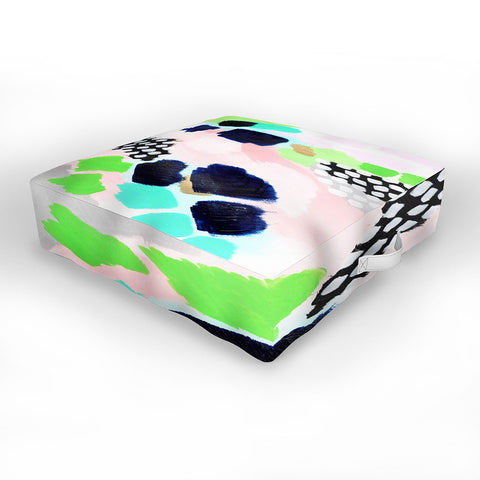 Laura Fedorowicz Beachin Outdoor Floor Cushion