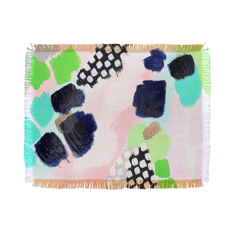 Laura Fedorowicz Beachin Throw Blanket