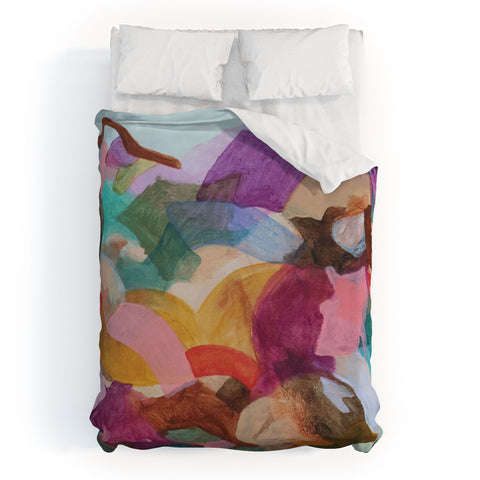 Laura Fedorowicz Beauty in the Connections Duvet Cover