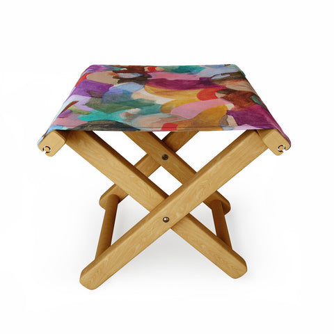 Laura Fedorowicz Beauty in the Connections Folding Stool