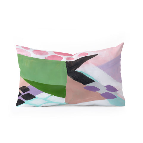Laura Fedorowicz Because Lollipops Oblong Throw Pillow