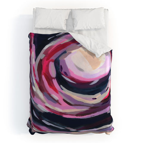 Laura Fedorowicz Berry Picking Duvet Cover