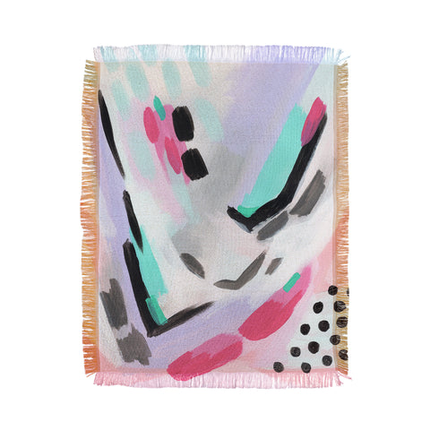 Laura Fedorowicz Beside Myself Throw Blanket