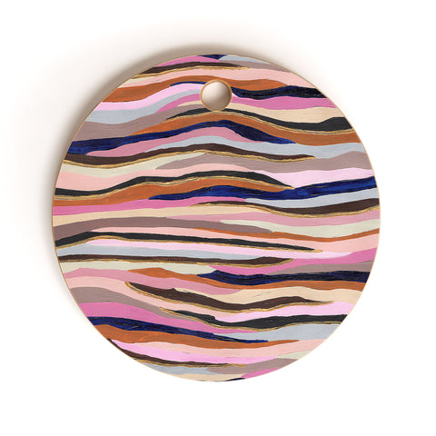 Laura Fedorowicz Big Plans Embellished Cutting Board Round